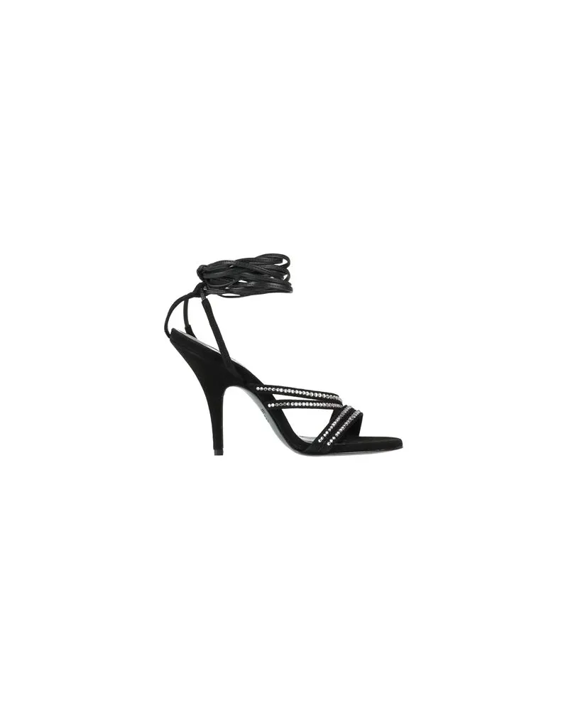 Patrizia Pepe SCHUHE - Sandalenauf YOOX.COM Schwarz