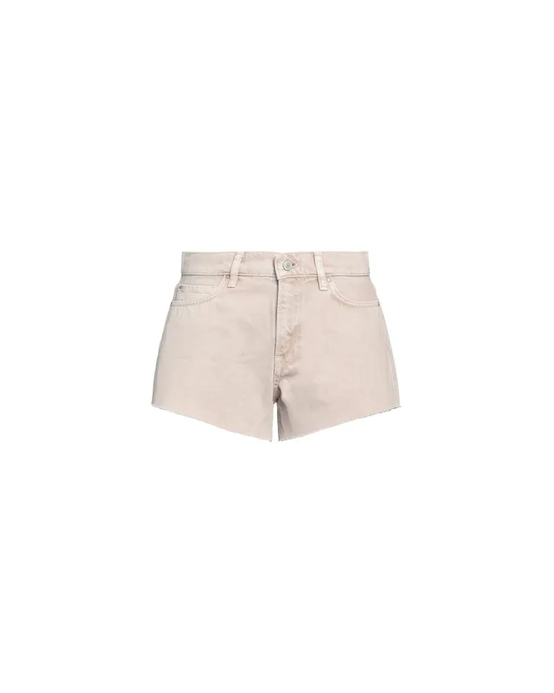Guess HOSEN & RÖCKE - Jeansshortsauf YOOX.COM Sand