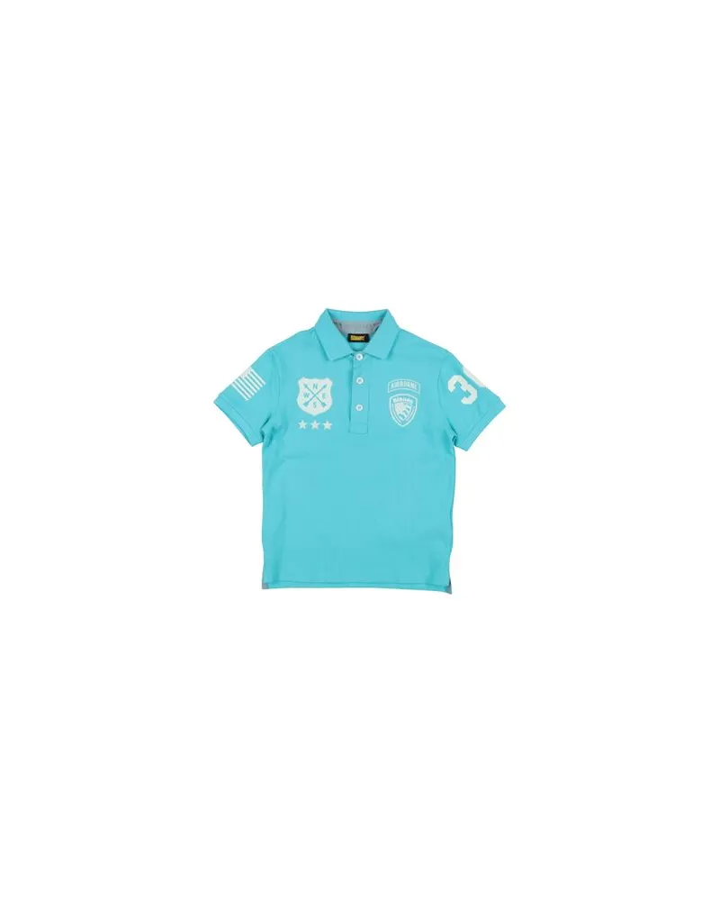 Blauer TOPS - Poloshirtsauf YOOX.COM Tūrkis