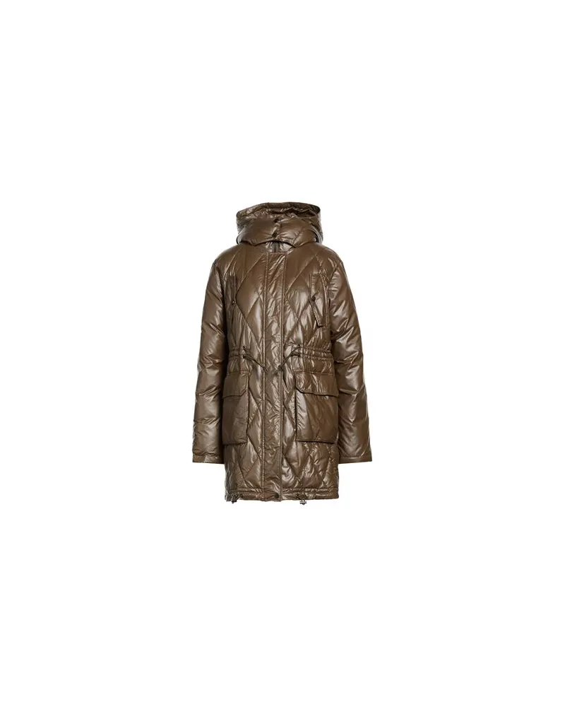 Semicouture JACKEN & MÄNTEL - Pufferjacken & Daunenjackenauf YOOX.COM Militärgrün