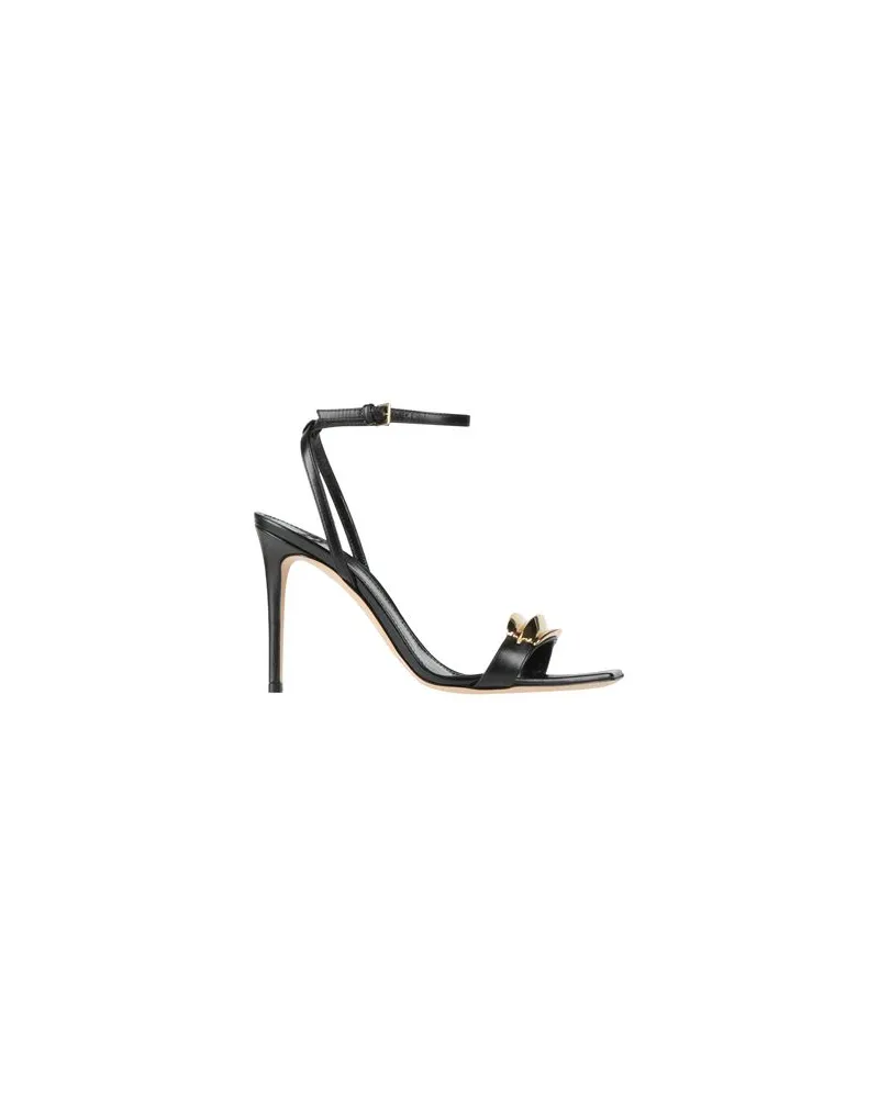 Elisabetta Franchi SCHUHE - Sandalenauf YOOX.COM Schwarz