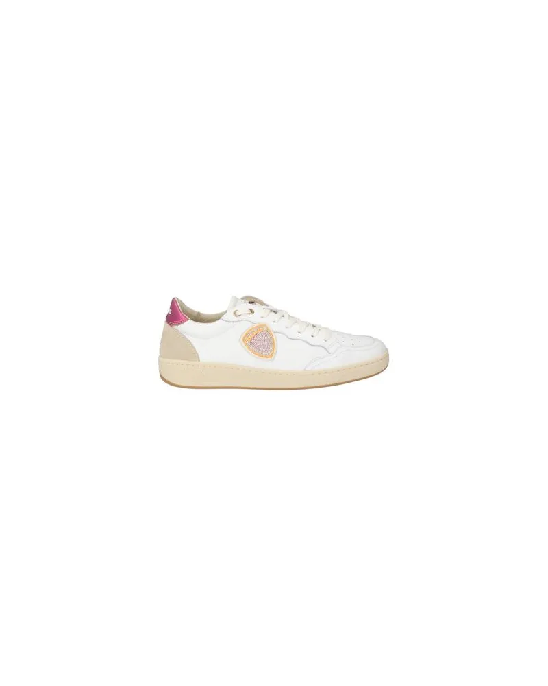Blauer SCHUHE - Sneakersauf YOOX.COM Weiß
