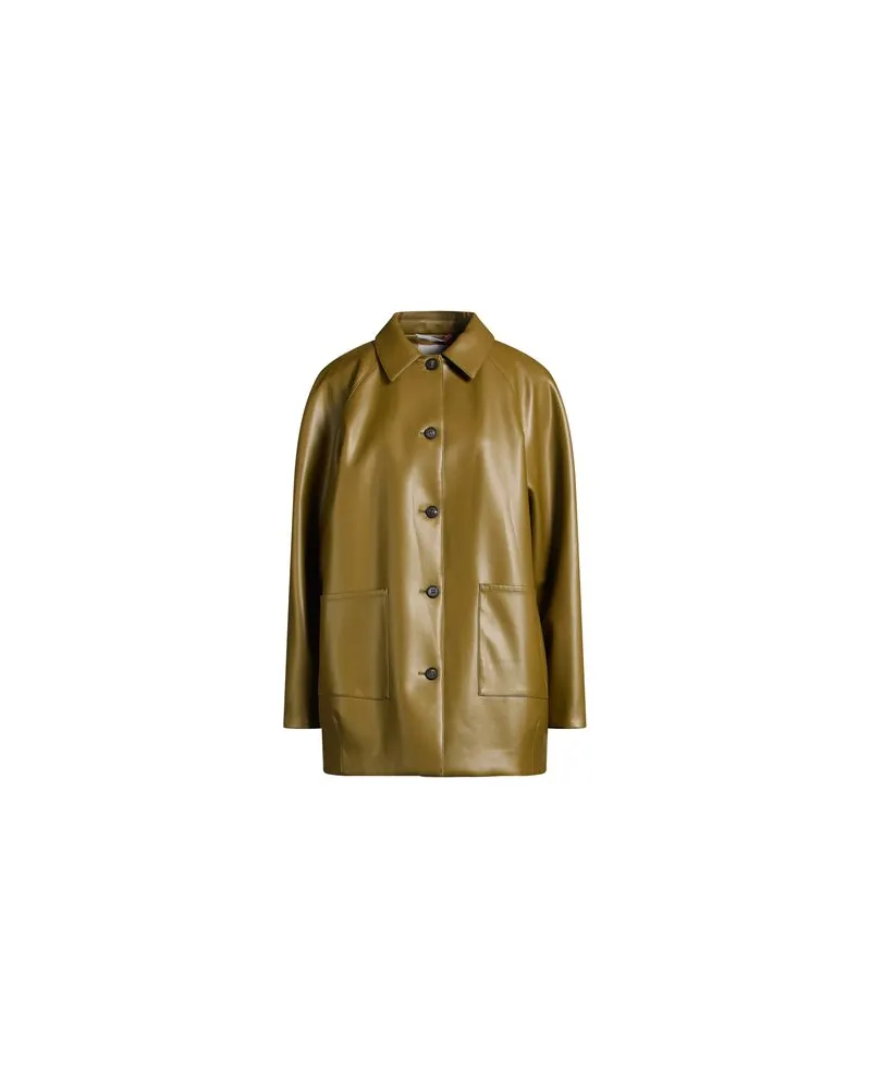 Max Mara MM BY  - JACKEN & MÄNTEL - Jacken, Mäntel & Trenchcoatsauf YOOX.COM Khaki