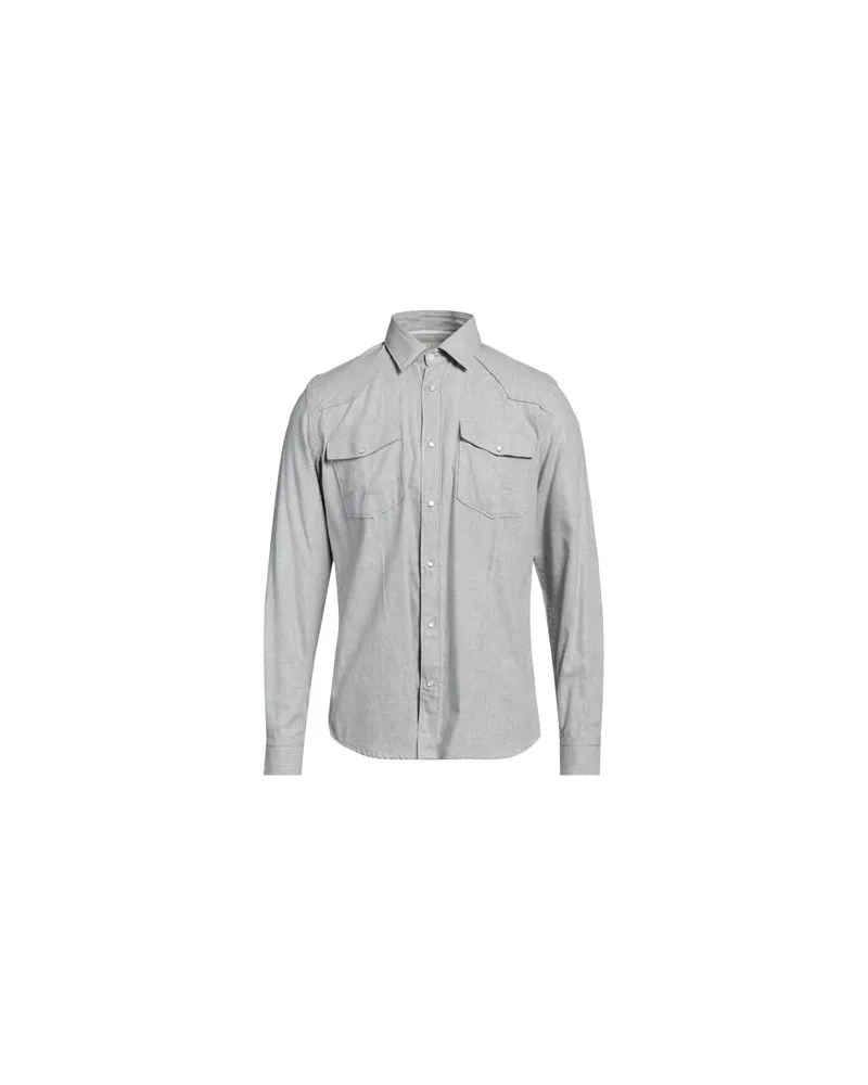 AT.P.CO TOPS - Hemdenauf YOOX.COM Grau
