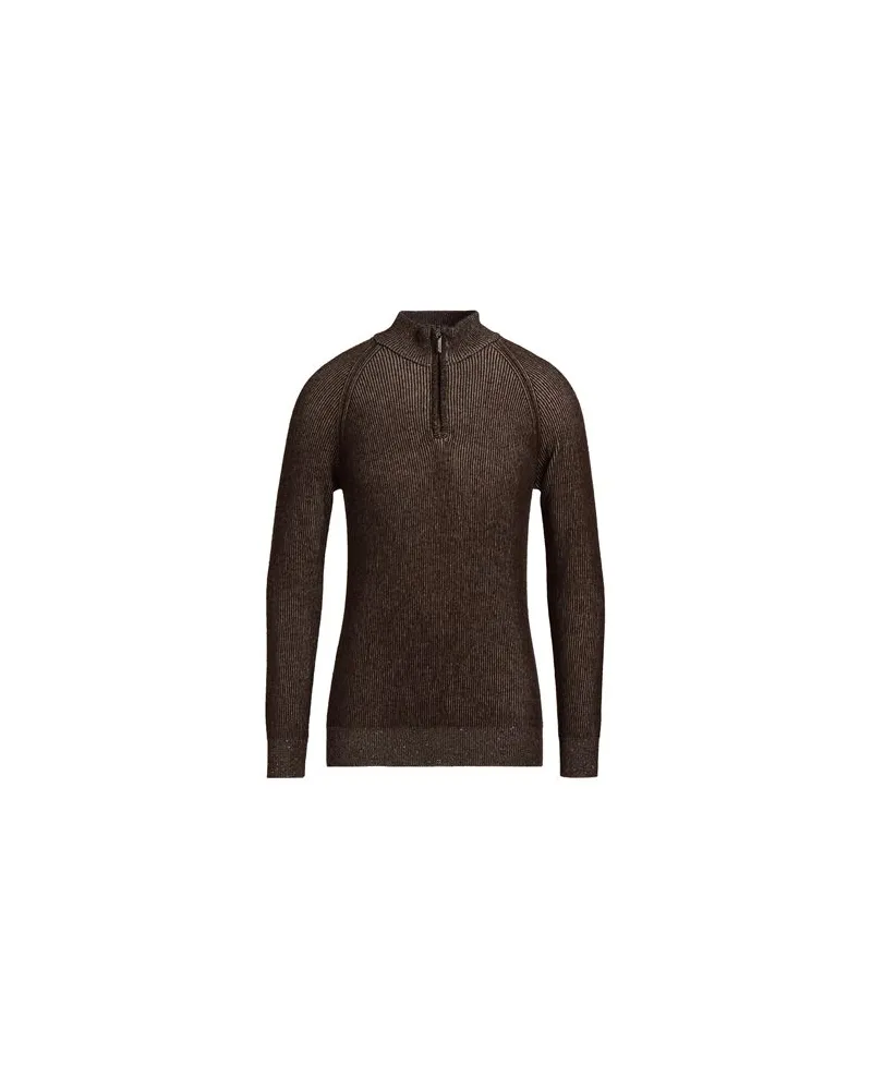 MOORER STRICKWAREN - Pulloverauf YOOX.COM Schokobraun