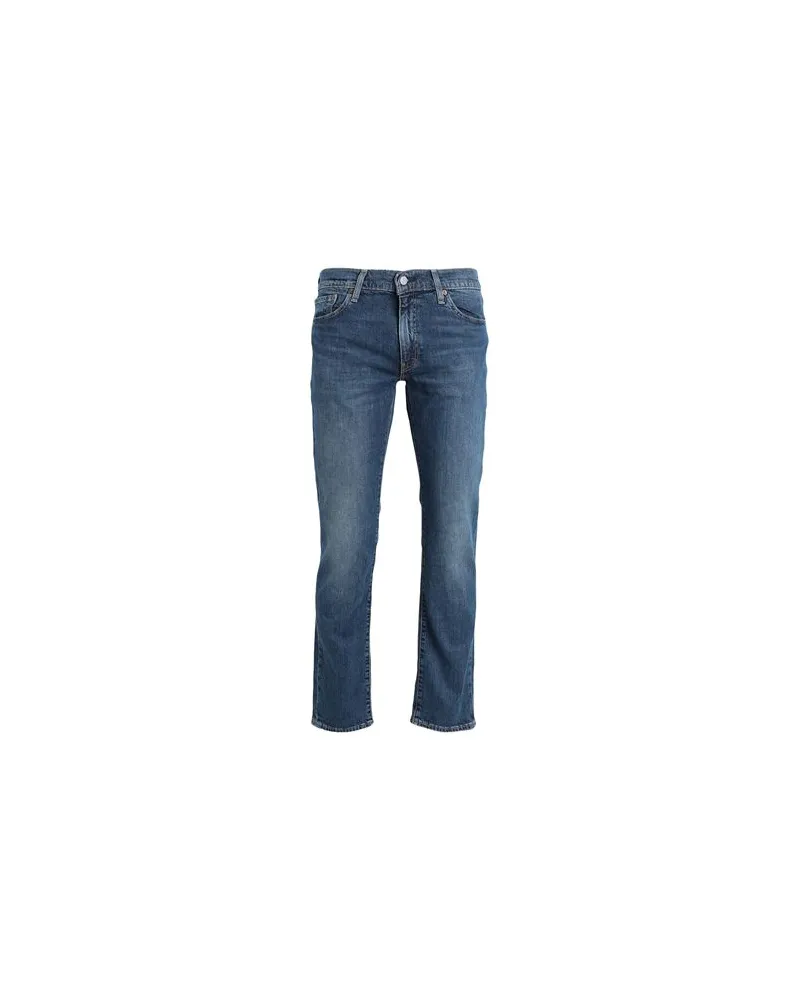 Levi's 511 SLIM WORN IN  - HOSEN & RÖCKE - Jeanshosenauf YOOX.COM Blau