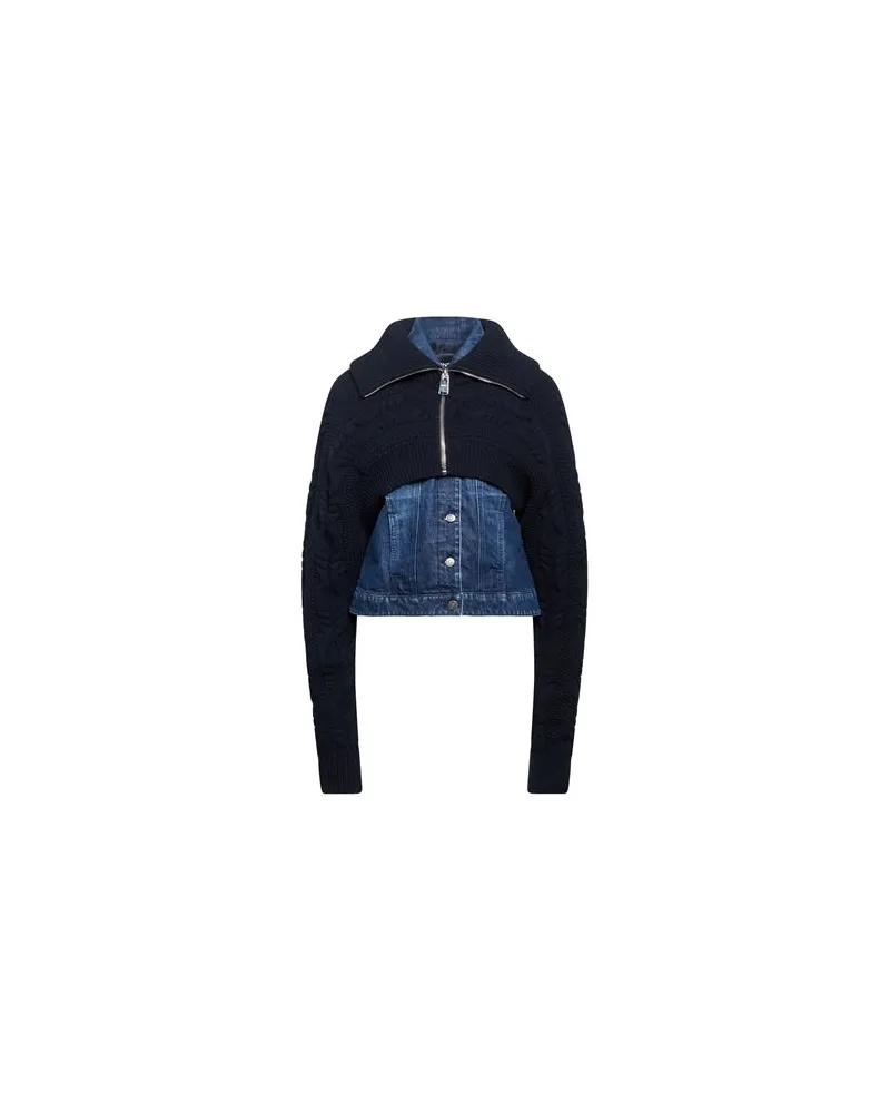 Dondup JACKEN & MÄNTEL - Jeansjacken/Mäntelauf YOOX.COM Blau