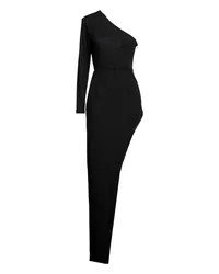 ACTUALEE Maxi-Kleid Schwarz