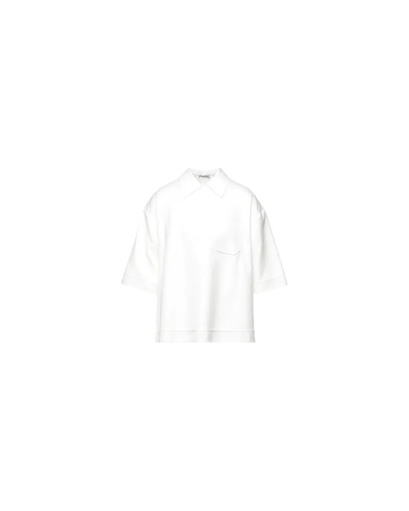 Valentino Garavani TOPS - Hemdenauf YOOX.COM Weiß