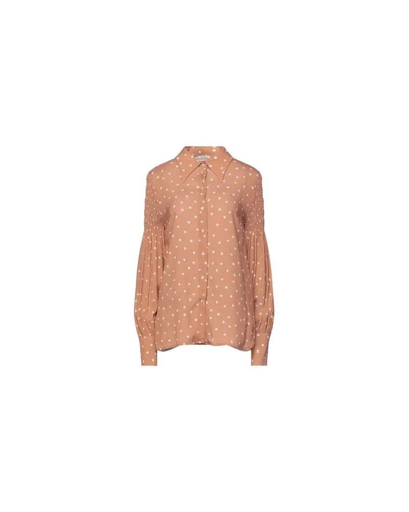 True Royal TOPS - Hemdenauf YOOX.COM Hellbraun