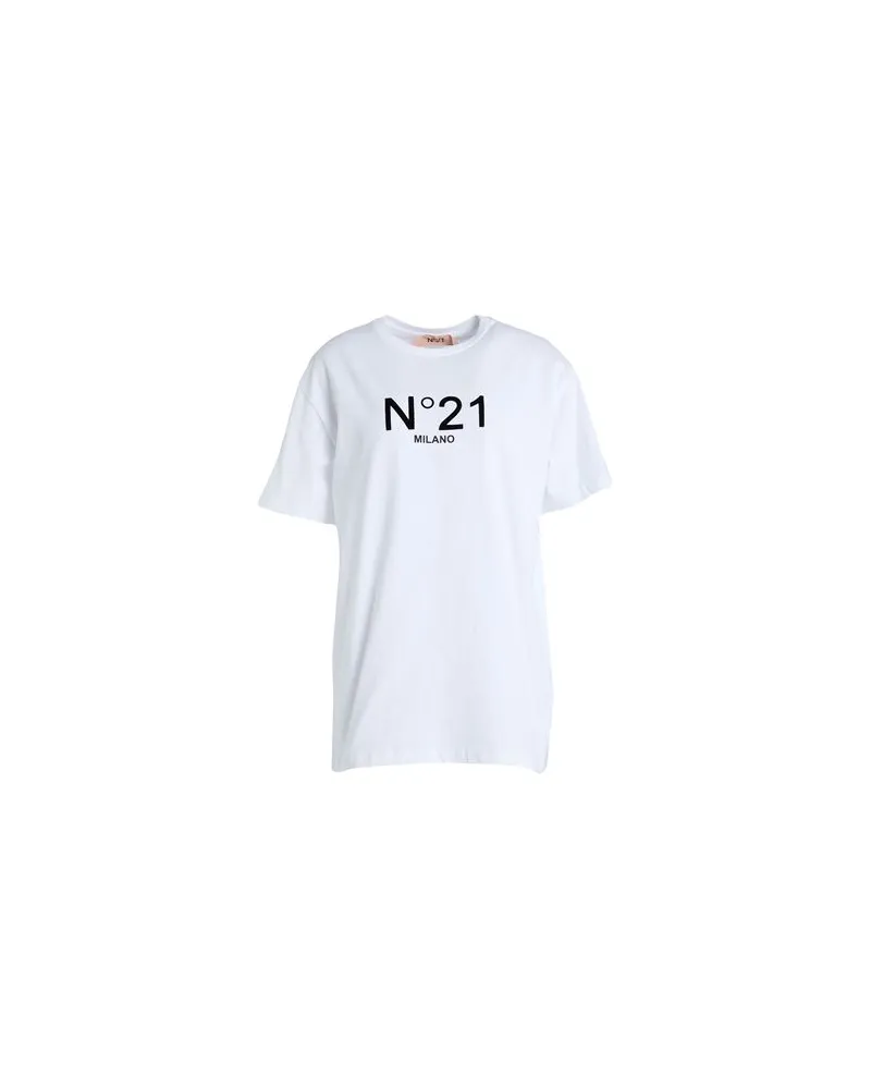 N° 21 TOPS - T-shirtsauf YOOX.COM Weiß