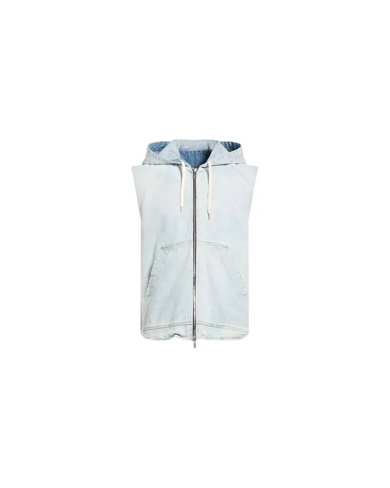 nine:inthe:morning JACKEN & MÄNTEL - Jeansjacken/Mäntelauf YOOX.COM Blau