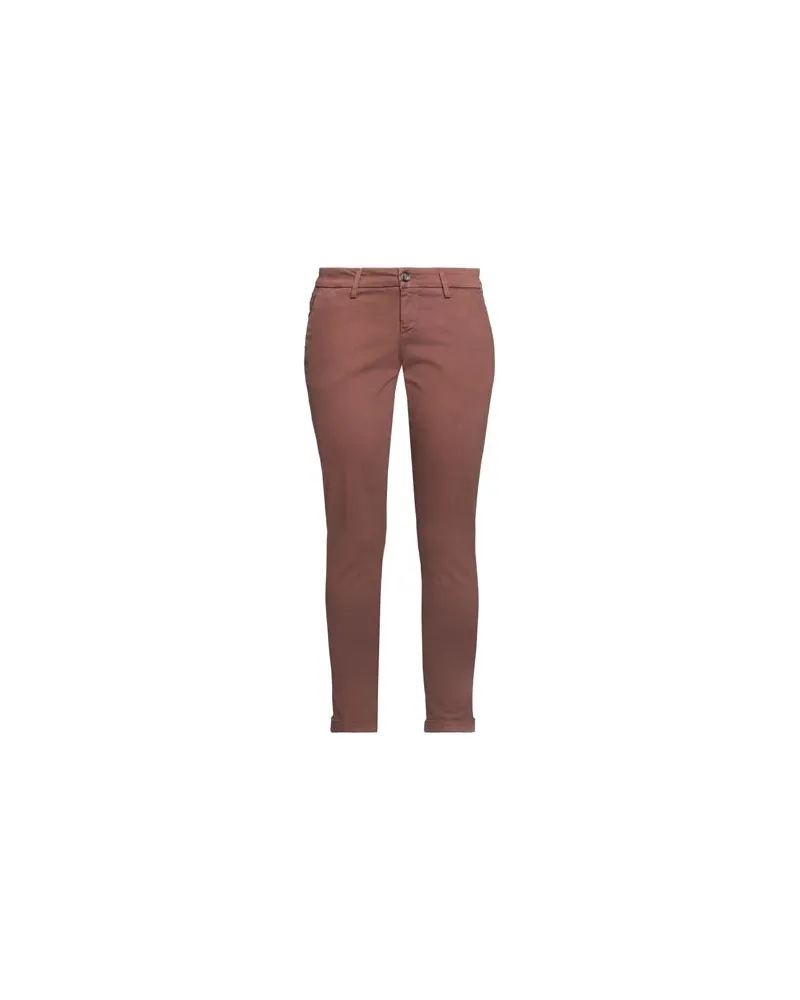 Re-HasH HOSEN & RÖCKE - Hosenauf YOOX.COM Braun
