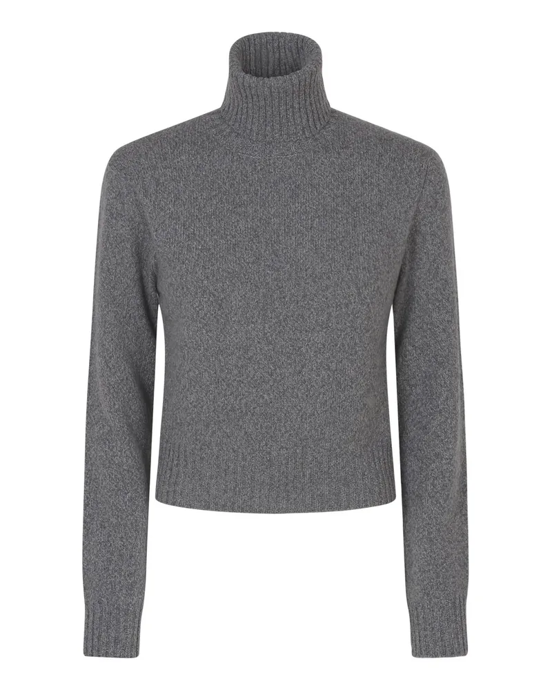 AMI Paris Rollkragenpullover Dunkelgrau