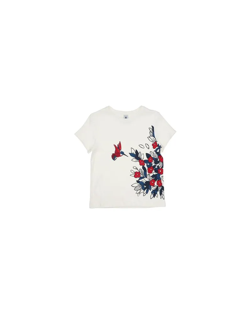 Petit Bateau TOPS - T-shirtsauf YOOX.COM Weiß