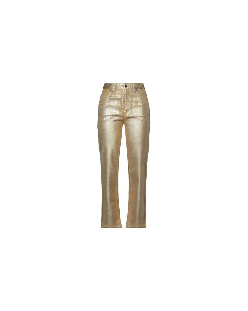 Just Cavalli HOSEN & RÖCKE - Jeanshosenauf YOOX.COM Gold