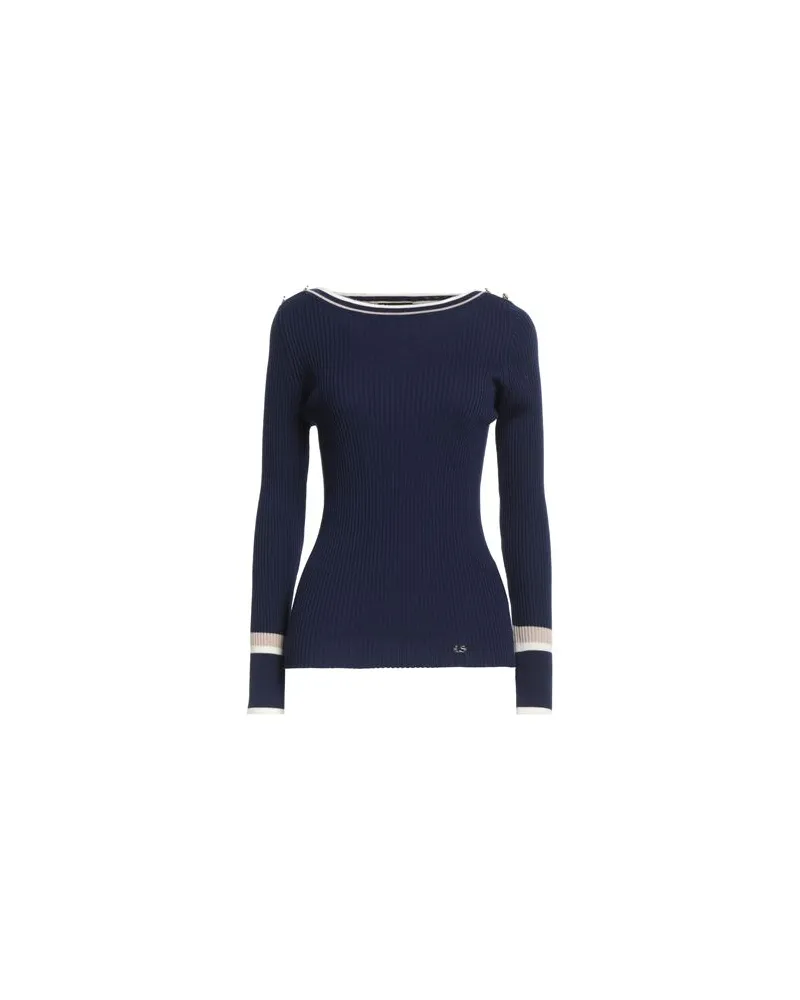 Luisa Spagnoli STRICKWAREN - Pulloverauf YOOX.COM Marineblau