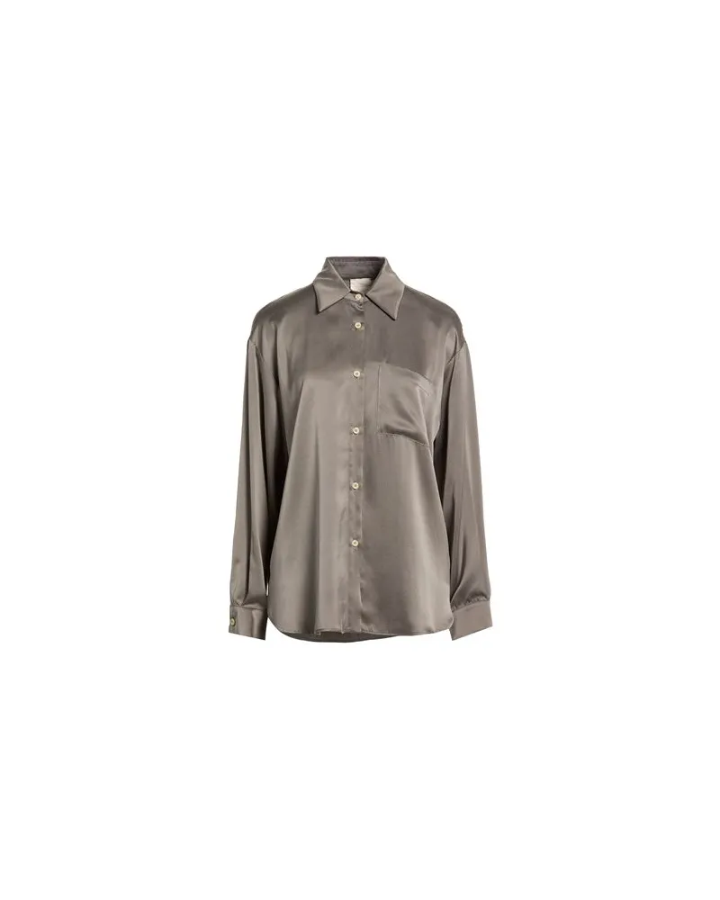 ALYSI CHOCOLAT - TOPS - Hemdenauf YOOX.COM Grau