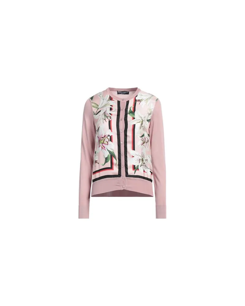 Dolce & Gabbana STRICKWAREN - Strickjackenauf YOOX.COM Antikrosa