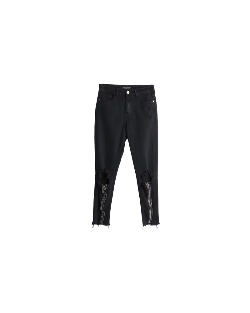 Yes London HOSEN & RÖCKE - Jeanshosenauf YOOX.COM Schwarz