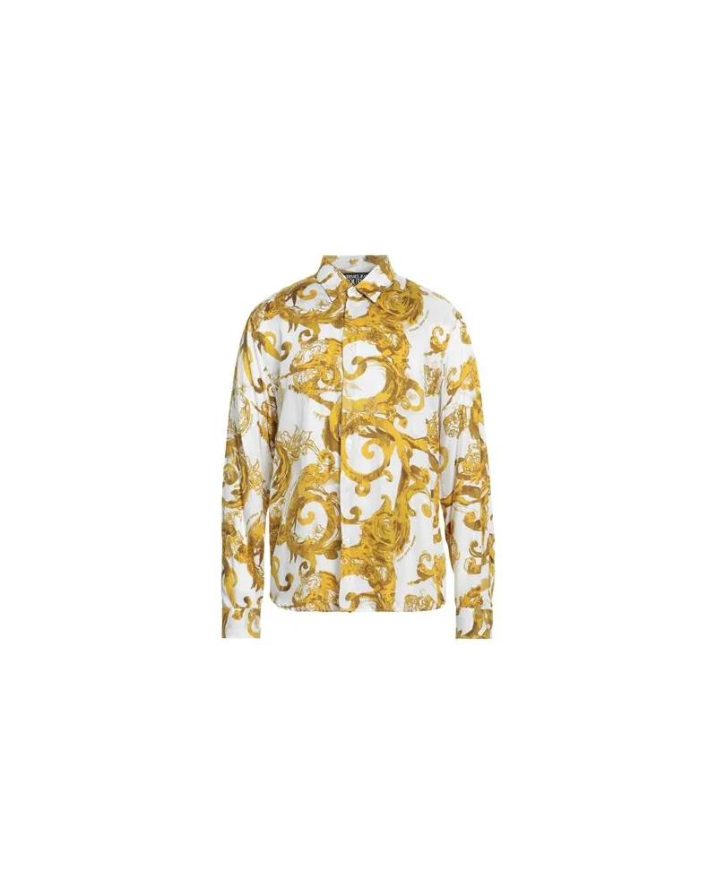 Versace Jeans TOPS - Hemdenauf YOOX.COM Weiß