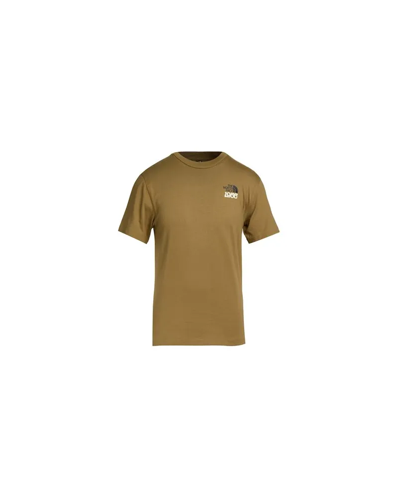 The North Face M 1966 HALF DOME RELAXED SHORT SLEEVE TE - TOPS - T-shirtsauf YOOX.COM Militärgrün