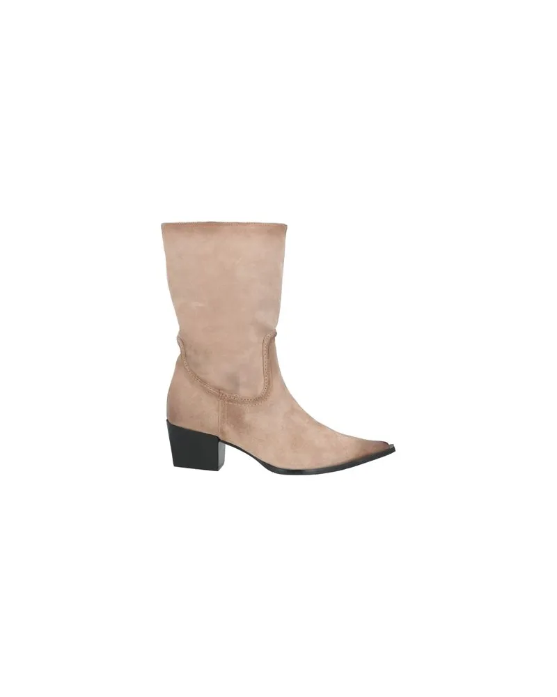 RAS SCHUHE - Stiefelettenauf YOOX.COM Beige