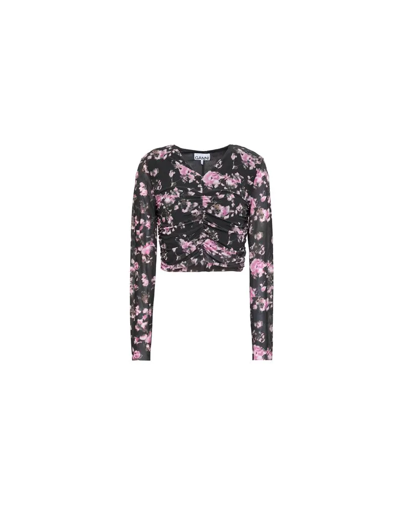 Ganni TOPS - Topsauf YOOX.COM Braungrau