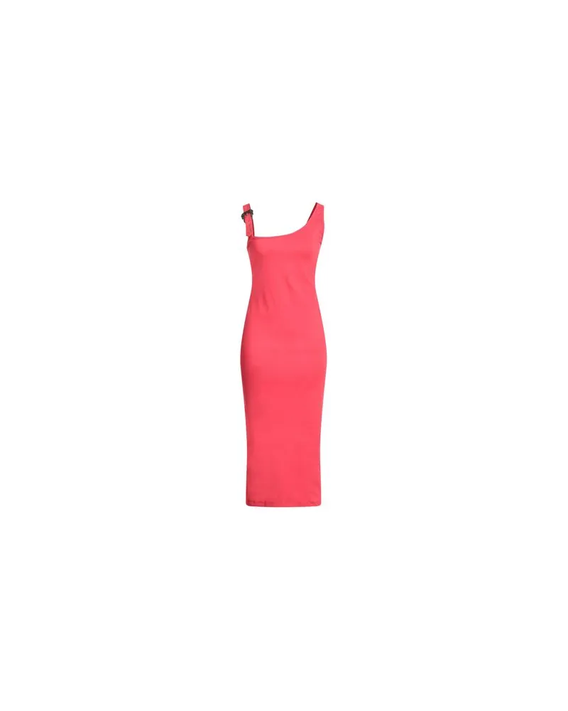 Versace Jeans KLEIDER - Midi-Kleiderauf YOOX.COM Tomatenrot