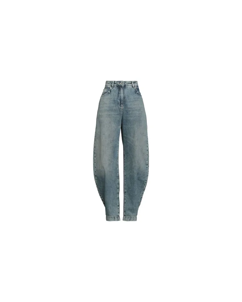 Patrizia Pepe HOSEN & RÖCKE - Jeanshosenauf YOOX.COM Blau