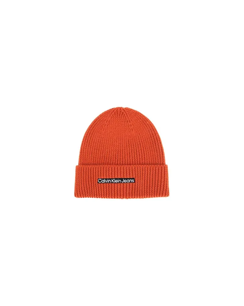 Calvin Klein ACCESSOIRES - Mützen & Hüteauf YOOX.COM Orange
