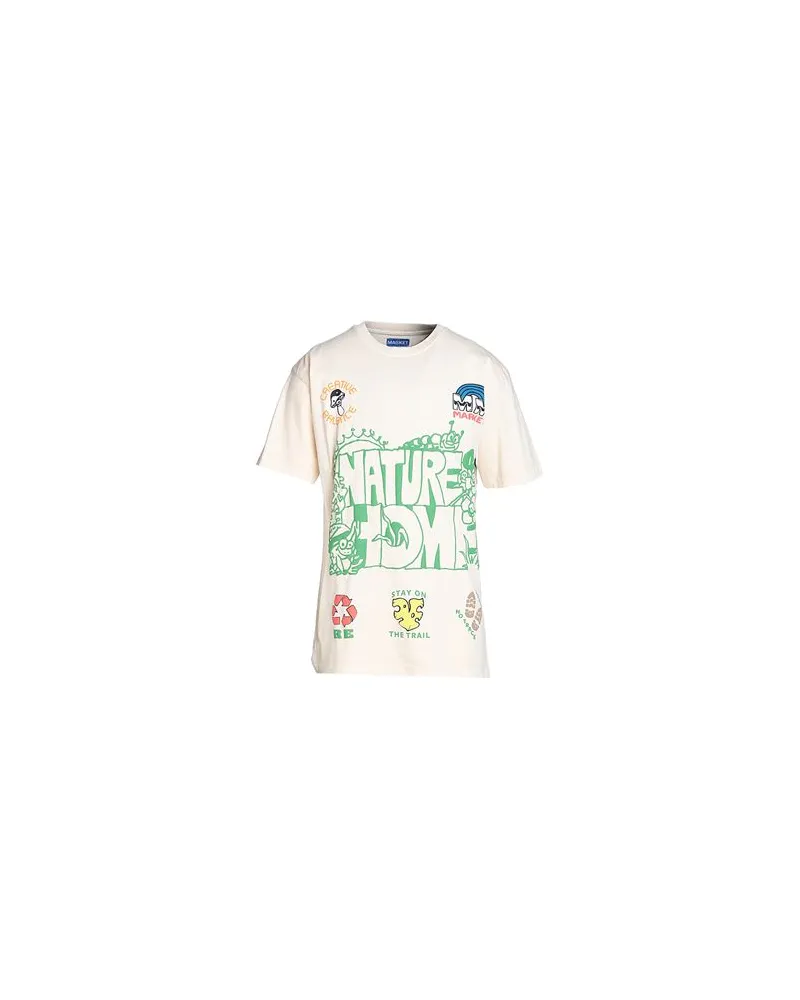 Market NATURE IS HOME T-SHIRT  - TOPS - T-shirtsauf YOOX.COM Cremeweiß