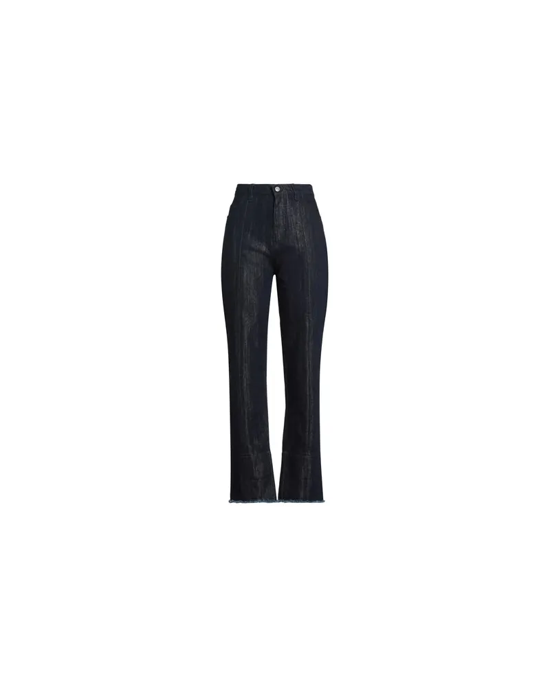 Victoria Beckham HOSEN & RÖCKE - Jeanshosenauf YOOX.COM Blau
