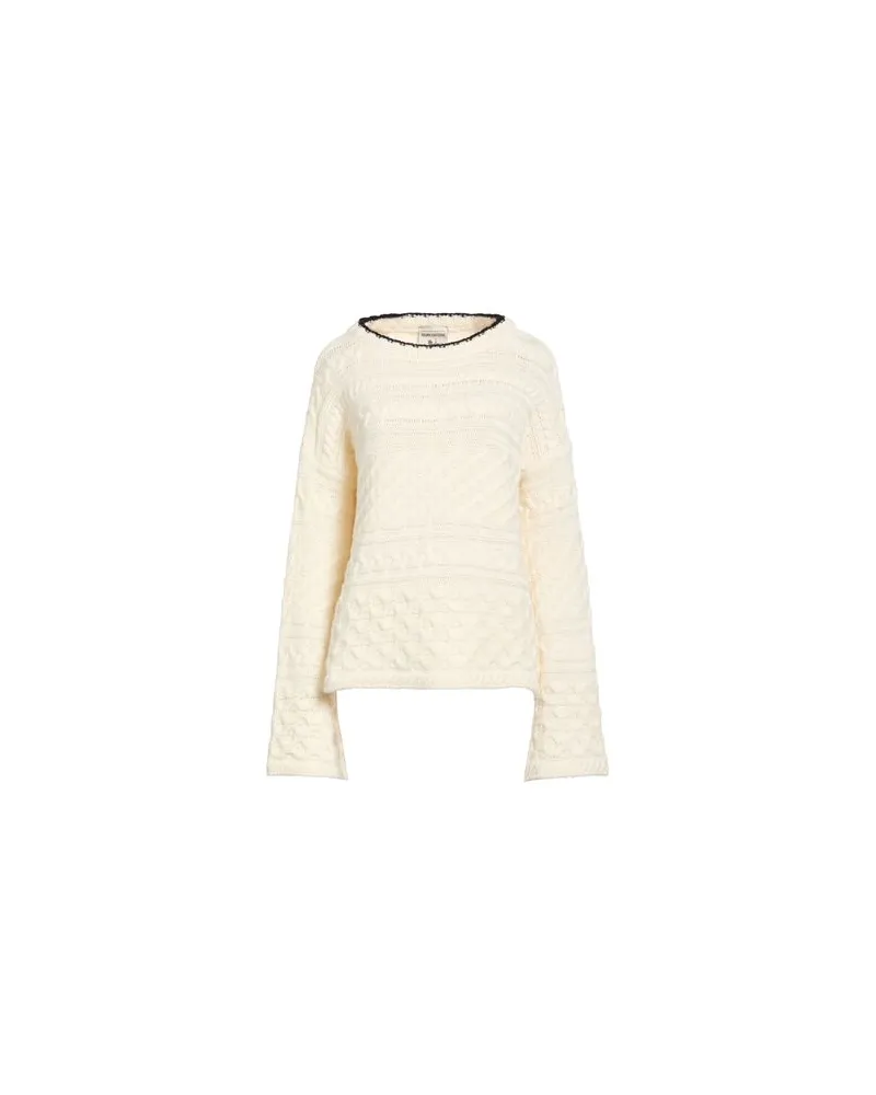 Semicouture STRICKWAREN - Pulloverauf YOOX.COM Elfenbein