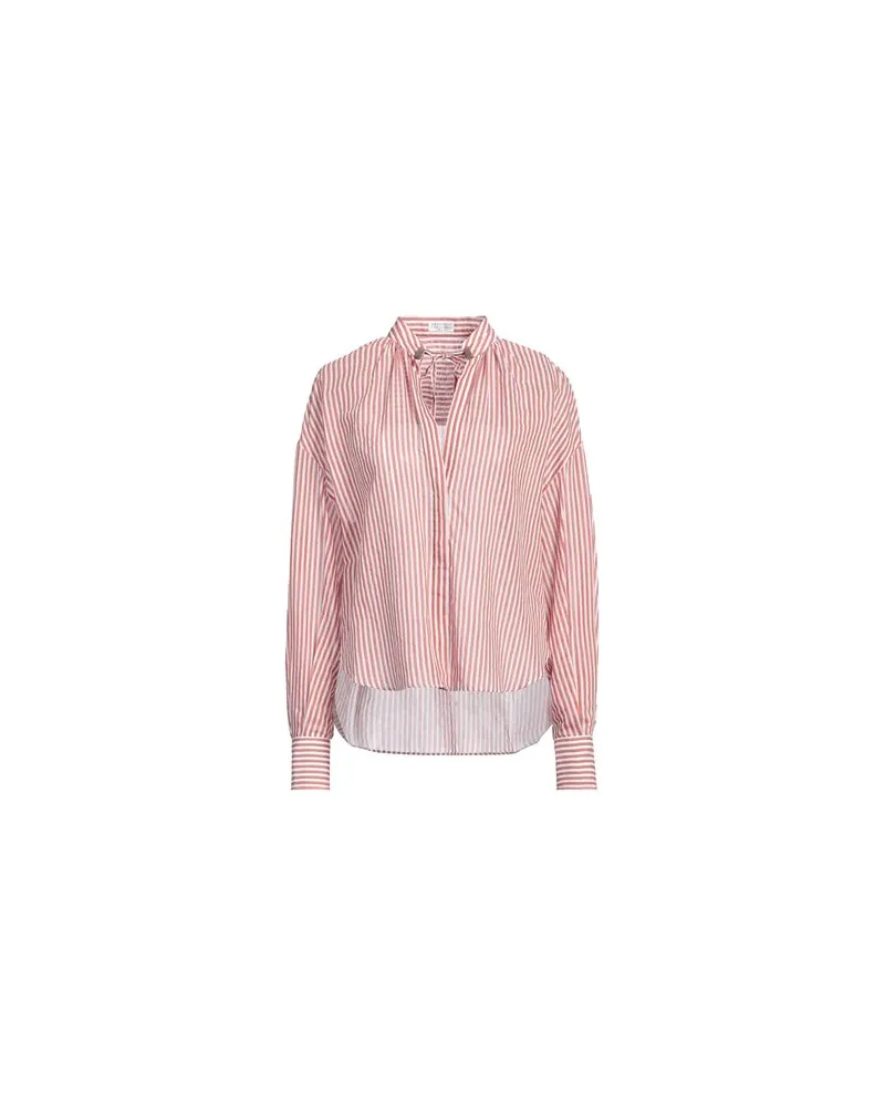 Brunello Cucinelli TOPS - Hemdenauf YOOX.COM Rot