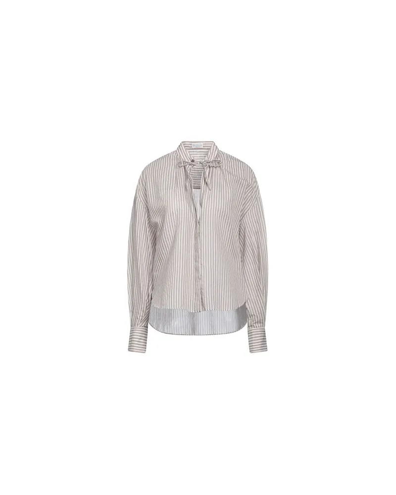 Brunello Cucinelli TOPS - Hemdenauf YOOX.COM Maulwurfsgrau