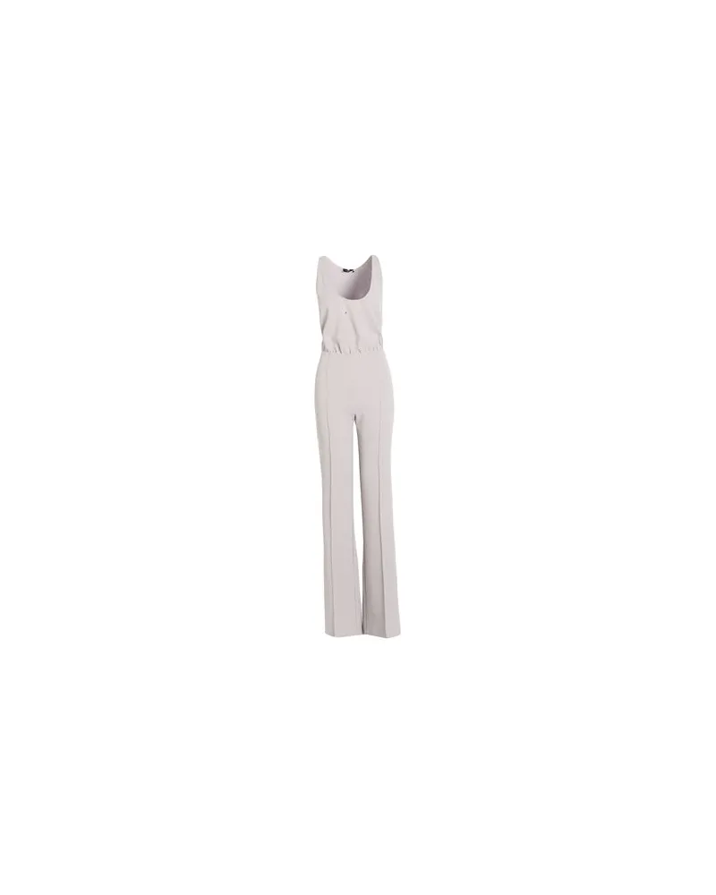 Elisabetta Franchi OVERALLS - Jumpsuitsauf YOOX.COM Maulwurfsgrau