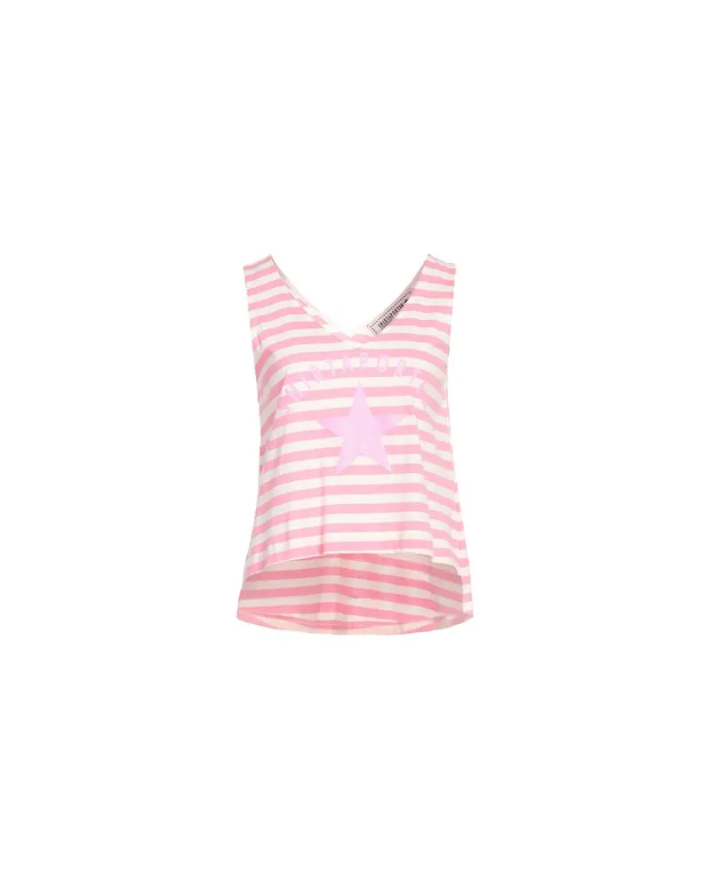 SHIRTAPORTER TOPS - Tank Topsauf YOOX.COM Rosa