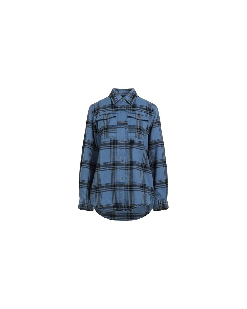 A.P.C. TOPS - Hemdenauf YOOX.COM Taubenblau