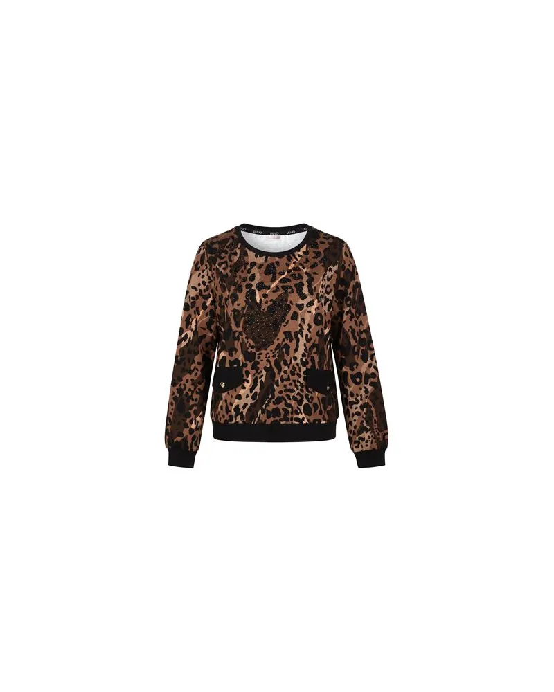 Liu Jo TOPS - Sweatshirtsauf YOOX.COM Braun
