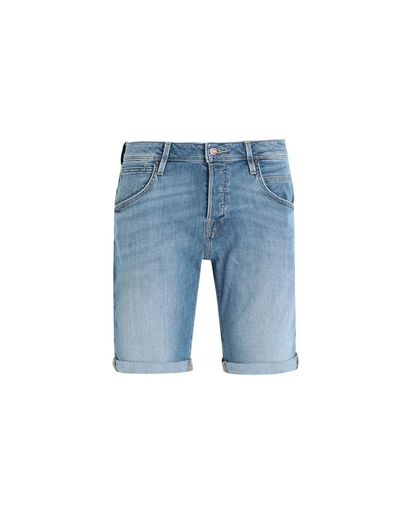 Jack & Jones HOSEN & RÖCKE - Jeansshortsauf YOOX.COM Blau