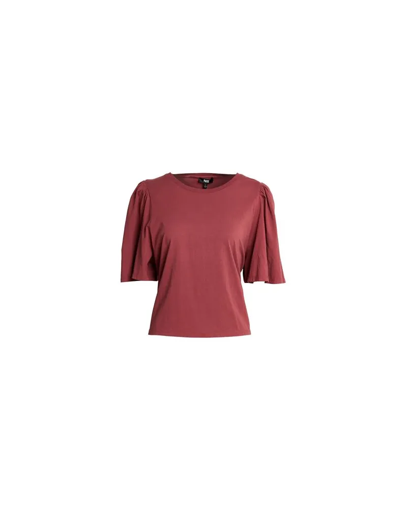 Paige TOPS - T-shirtsauf YOOX.COM Ziegelrot