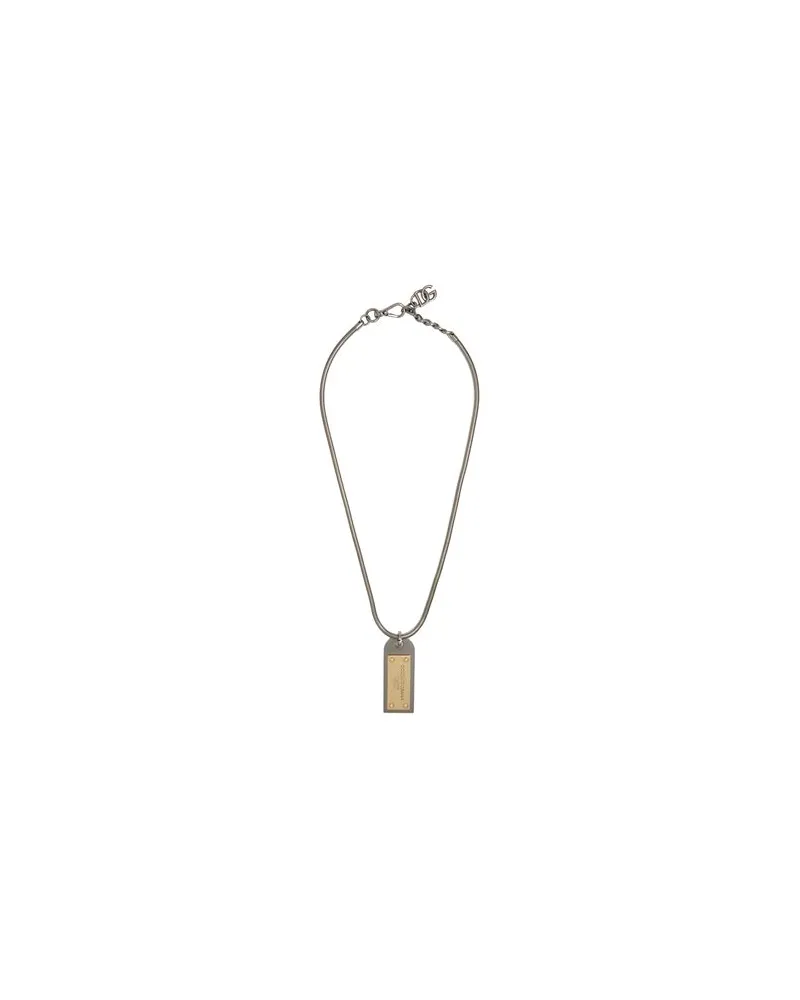 Dolce & Gabbana SCHMUCK und UHREN - Halskettenauf YOOX.COM Braungrau