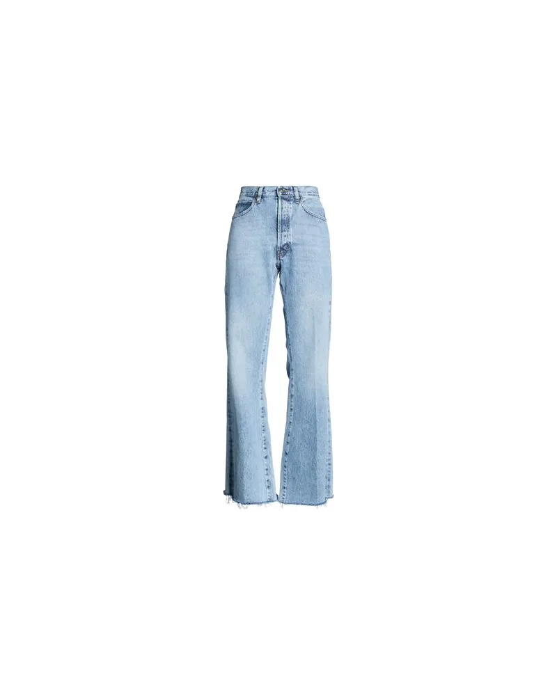 Frame Denim THE LAX  - HOSEN & RÖCKE - Jeanshosenauf YOOX.COM Blau