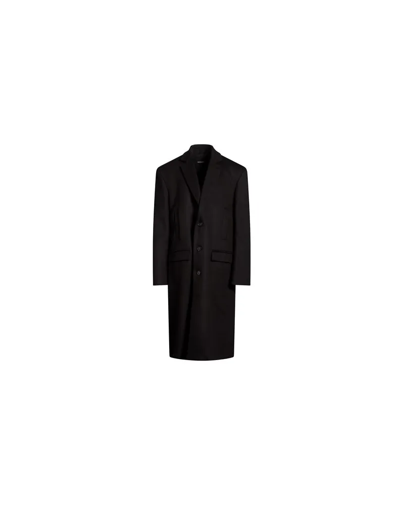 Patrizia Pepe JACKEN & MÄNTEL - Mäntelauf YOOX.COM Schwarz