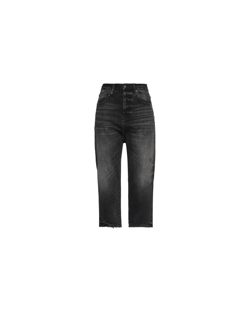 R13 HOSEN & RÖCKE - Jeanshosenauf YOOX.COM Schwarz