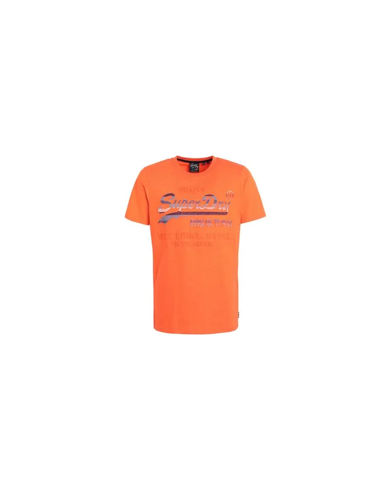 Superdry. TOPS - T-shirtsauf YOOX.COM Orange