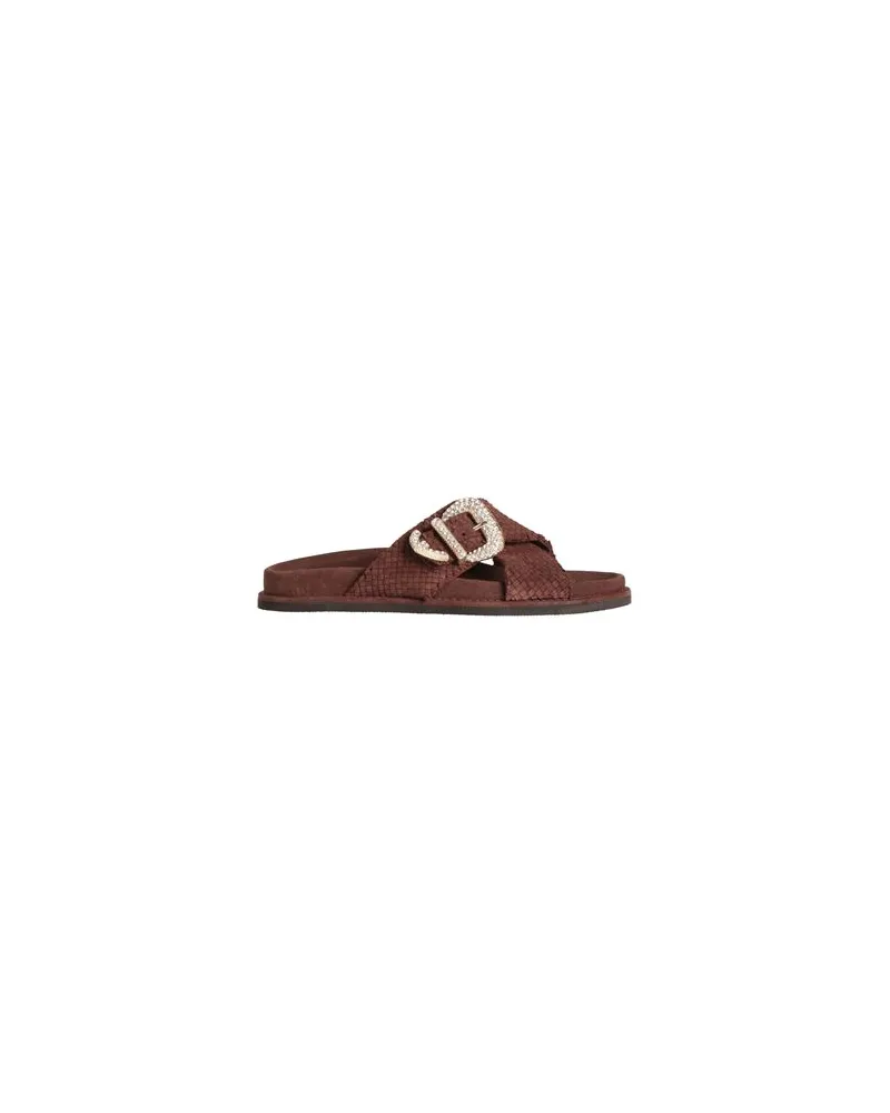 Emanuelle Vee SCHUHE - Sandalenauf YOOX.COM Braun