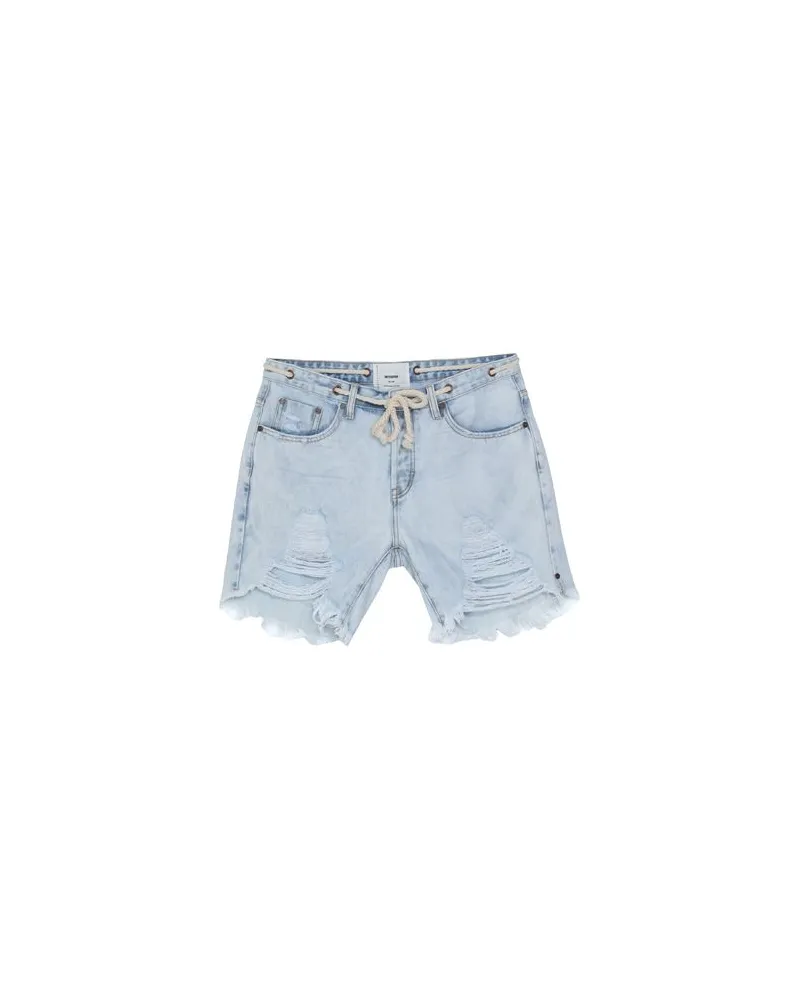One Teaspoon HOSEN & RÖCKE - Jeansshortsauf YOOX.COM Blau