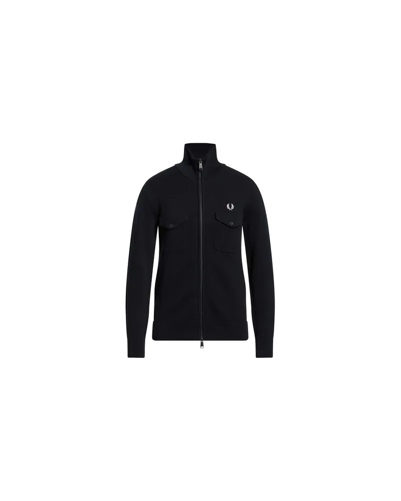 Fred Perry STRICKWAREN - Strickjackenauf YOOX.COM Nachtblau